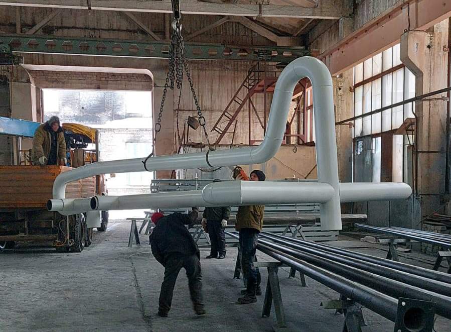 Изготовление арт-объектов из металлоконструкций для пристани в г.Чкаловск